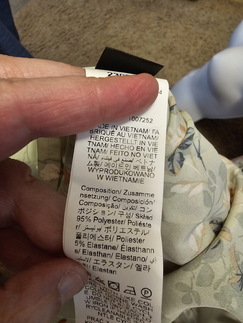 DRESS TOP NWOT WONANS - Picture 9 of 9
